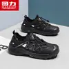 2026 Nuevos Zapatos de Arroyo al Aire Libre de Malla para Hombre Verano Huecos Transpirables Antideslizantes Suela Gruesa Sandalias Deportivas Casuales
