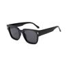 Nuevas Gafas de Sol Cuadradas de Montura Grande Retro Europeas y Americanas para Mujer, Gafas de Sol de Alta Gama, Protección UV, Gafas de Moda para Hombre, Versátiles