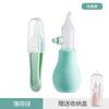 Novo Bebê Bebê Bomba Manual Tipo Limpador de Catarro Bebê Anti-Refluxo Silicone Líquido Aspirador Nasal Fabricante Atacado