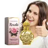 Perfume con Aroma a Rosa, Fresco y Natural, Fragancia de Larga Duración, Exudando Encanto, Fragancia de Nicho para Citas en Pareja, Perfume de Rosa