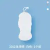 Esponja de baño 3D para bebé con patrón de escamas de pez, esponja de baño tridimensional que no daña la piel, herramienta de baño para bebé sin dolor