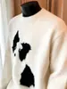 Suéter Pulóver de Diseño Estilo Americano para Hombre, Nuevo Punto de Invierno 2026 Cuello Redondo, Suéter Casual y Versátil