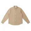 Camisa larga de manga larga para hombre, estilo Hong Kong, elegante y fluida, colección otoño 2026, corte holgado, moderna y casual, prenda exterior