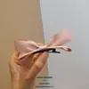 Presilha fofa de laço tridimensional para franja rosa, tiara de orelhinhas, clipe superior recomendado para o pequeno livro vermelho