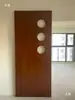 Puerta de Granero Estilo Vintage, Puerta de Cocina, Puerta Corredera de Baño, Separador Minimalista Retro con Riel Colgante, Puerta de Cocina y Baño