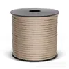 Cuerda de Paracord de 9 Hilos de 4 mm Montada en Eje de 50 m para Camping al Aire Libre, Supervivencia de Emergencia, Cuerda de Tracción para Lona de Tienda, Cuerda a Prueba de Viento