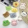Broche de Pelúcia Fofo de Animal Desenho Animado Coelho Boneca Acessórios Decorativos Infantis Bolsa de Menina Roupas Acessórios DIY