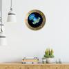 EW006 Imitación de medusas submarinas para ventana, pegatinas de pared extraíbles tridimensionales, pegatinas de fondo para sala de estar, dormitorio y ventana falsa
