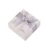 Caja de Joyería con Lazo, Caja de Empaque para Joyería, Caja para Anillos, Caja para Pendientes, Caja para Pulseras y Collares, Fábrica, Stock Listo, Joyería al por Mayor