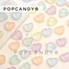 Cuentas de Corazón Mate Accesorios para Joyería Hechos a Mano Collares Coloridos Accesorios para Ropa Accesorios de Cuentas Hechos a Mano Materiales Cuentas Sueltas