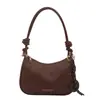 Bolsa de Ombro Moda Retro Nova Inverno 2025, Bolsa Quadrada Pequena Versátil, Bolsa Transversal Casual com Textura Nicho Estilo Coreano