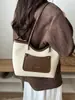 2026 Nova Bolsa de Ombro Grande Capacidade Estilo Retrô para Axila Feminina Versátil Bolsa de Dia a Dia Bolsa de Ombro Moda Temperamento Bolsa para o Trabalho
