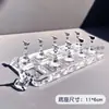 Nuevas Puntas de Uñas sin Imán y Base para Soporte de Práctica de Uñas, Soporte Transparente de Acrílico para Exhibición de Uñas