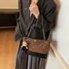 Bolso de Mujer de Moda 2025 Nuevo Modelo de Hombro Cruzado Gran Capacidad Elegante Bolso para Viajar con un Toque de Lujo Bolso de Moda con Estampado de Leopardo