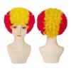Accesorios para el cabello rizado redondo de cubierta falsa, cubierta para la cabeza de gran tamaño, peluca grande, peluca de cabeza explosiva, cabello de abanico