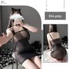 Chisheng Lingerie Meias de seda rasgável Siaman oco uniforme livre terno de tamanho grande abrir arquivo tentação Net roupas sexy