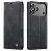 Funda para Teléfono Plegable Apple 17Pro Funda de Cuero con Ranura para Tarjeta Iphone16 Funda Protectora con Sensación de Piel Samsung S25Fe