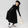 Comercio Exterior Ropa para Niños al Mayoreo Vestido de Niña Otoño e Invierno Nuevo Mos Cachemira Súper Suave Manga Larga Lujo Accesible Vestido de Princesa