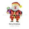 Productos promocionales árbol de Navidad Papá Noel hombre de jengibre muletas globo de aluminio navideño globo de Año Nuevo decoración
