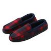 Comercio electrónico transfronterizo Amazon pantuflas cómodas de espuma viscoelástica para hombre zapatos forrados de terciopelo afelpado de imitación de lana en stock