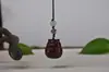 Pendente Zodiacal de Jacarandá Pingente para Celular Pendente de Bolsa Animal Cartoon Pingente Escultura em Madeira Artesanato Ornamentos Cênicos