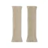 Calcetines de punto Otoño e Invierno Y2K Calcetines hasta la pantorrilla Calcetines sexys Femenino Estilo preppy Calcetines de montón Jk Blanco Mangas cálidas Trendy