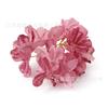 Flores Artificiales con Bordes Quemados, Hortensia, Flores Falsas, Materiales para Manualidades, Accesorios para Tocados Florales Hechos a Mano, Decoración Floral para Caja de Regalo