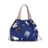 Bolso de mano con cordón para gato al por mayor, bolsa de almacenamiento de maquillaje bunt, bento impermeable, bolsa japonesa para lonchera, bolso pequeño de moda para mujer