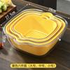 Popular Cesta de Frutas Transparente de Doble Capa para Lavar Verduras, Cesta de Verduras Doméstica para Cocina, Cesta de Frutas Multifuncional para Lavar y Escurrir Frutas