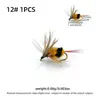 FZ2025 cebo para abejas biónico cebo para moscas anzuelo de pesca con mosca fabricantes suministro Mosca Abeja