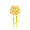 Clips para Papel de Goma Suave de PVC con Dibujos de Nube de Venta Caliente Transfronteriza, Clips para Papel Coloridos en Stock, Papelería para Estudiantes, Marcadores de Libros Creativos
