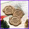 Pegatinas de sello de cera serie navideña, pegatinas para sellar sobres, pegatinas de cera, pequeñas etiquetas de cera Feliz Navidad, venta al por mayor desde el fabricante