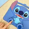 Funda Protectora para iPad 10 Air 4567 Silicona de Dibujos Animados Funda para Tablet iPad Pro 11 10.2 Puntada Retráctil