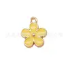 Pingente Flor AA-12 Liga Gotejamento de Óleo DIY Colar Pulseira Brinco Chaveiro Acessórios de Joia Feitos à Mão