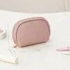 Bolsa de Cosméticos para Mujer Portátil Mini Pequeña para Guardar Labial Polvo Muestras Caja Cremallera Cartera Linda de Monedas de Mano