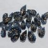 Pente de cabelo de folha pontiaguda material Contas de pétalas esmaltadas diy acessórios de cabelo antigos