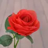 Flor Artificial de Alta Venta Tallo Único Decoración de Boda Planta para Paisajismo de Jardín Regalo de San Valentín Accesorio para Fotografía de Bodas Flor Rosa
