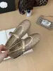 Zapatos Planos de Baloncesto Tejidos Huecos Estilo Francés para Mujer, Verano y Otoño, de Tira Única, Transpirables
