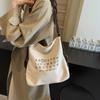 2024 Nueva Moda Letras Casual Bolso Tote de Gran Capacidad Bolso de Hombro para Mujer Mochila para Viaje Diario Estilo Occidental Bolso de Axila
