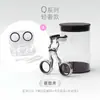 Estuche para Lentes de Contacto Estilo Ins Lindo Portátil Tapa Sin Giro Caja de Almacenamiento Integrada para Lentes de Uso Diario