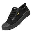 Sapatos de Liberação Camuflados para Homens, Sapatos de Lona para Trabalho ao Ar Livre Primavera e Outono, Antiderrapantes, Resistentes ao Desgaste, Leves, Respiráveis, Sapatos de Trabalho de Proteção do Trabalho