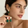 Brincos transfronteiriços fofos em cores de doce, estilo coreano, com um design único e estiloso, populares entre influenciadores, simples e versáteis, e um estilo novo e fresco