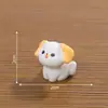 Nuevos micro paisajes pequeños adornos pequeños animales 12 micro paisajes adornos de resina lindos dibujos animados pequeños animales 12