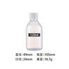Botella de Plástico Transparente Blanco de Grado Alimenticio Botella para Líquido Oral Vaso Medidor con Escala Botella para Medicamentos Botella para Jarabe Botella para Producto para el Cuidado de la Salud