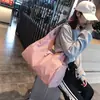 Bolsa de Yoga para Mujer, Bolsa de Fitness con Separación Seca y Húmeda, Bolso de Hombro Cruzado, Bolsa de Viaje de Gran Capacidad, Venta al por Mayor con Impresión de Logo