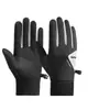 Moda Ciclismo Outono e Inverno Luvas Quentes de Lã para Esqui Esportes ao Ar Livre Veículo Elétrico Moda Luvas Impermeáveis Antiderrapantes