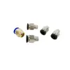 Conector Neumático Rápido de Enchufe Rápido Británico Americano NPT 5/32 1/4 5/16 3/8 Recto de Diámetro Variable Codo Cruzado Espejo