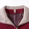 Chaqueta de pana para mujer de mediana edad y mayor, primavera y otoño, nuevo top casual elegante 2026 para madres