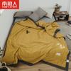 Colcha de Algodón Lavable para Aire Acondicionado para Dormitorio de Verano, Colcha de Verano Individual/Doble, Lavable a Máquina, Color Sólido