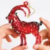Pingente de Carneiro do Zodíaco Acrílico Plano Exclusivo Transfronteiriço Decoração de Árvore de Natal Desenho Animado Decoração de Cena de Festa Festival